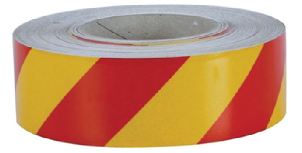 Red/Yellow Reflective Tape