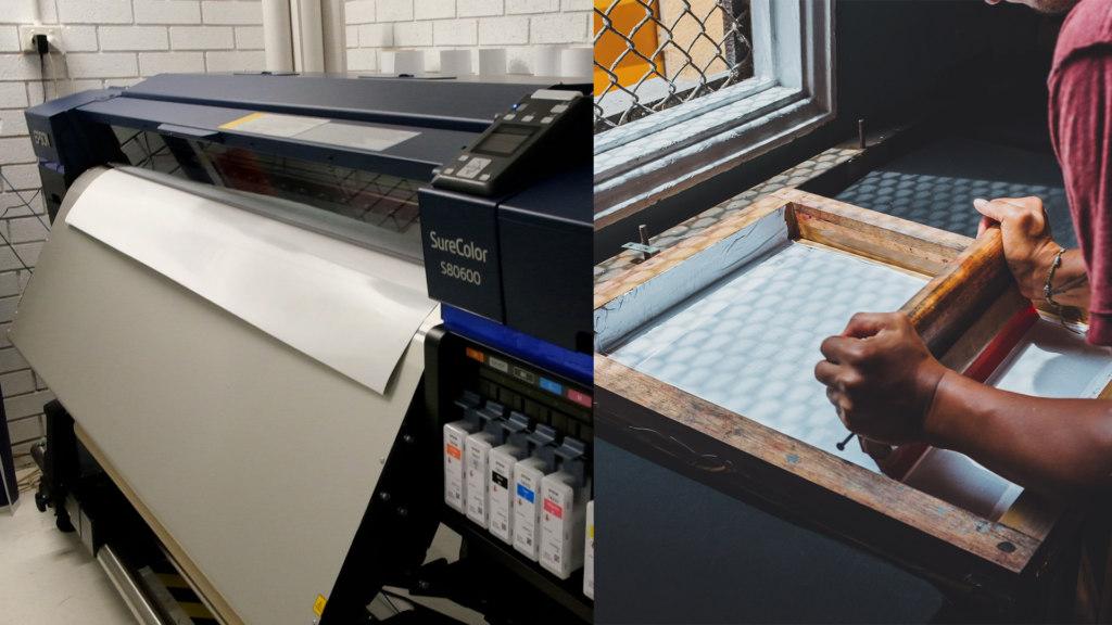 You are currently viewing Screen printing vs Digital printing, an honest review.